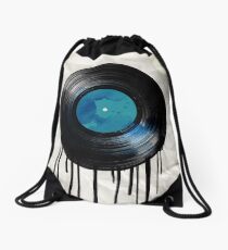 vinyl drip Drawstring Bag