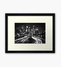 Black and Light Framed Print