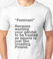 Feminazi Unisex T-Shirt