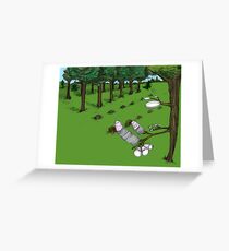 The Modern Tree Farm Greeting Card