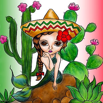 Artwork thumbnail, Mexican Sirena by 1Grasiela