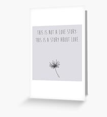 500 Days of Summer - Love Story Greeting Card
