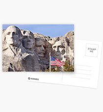 Mount Rushmore South Dakota Black Hills Postcards