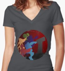 Titans Women's Fitted V-Neck T-Shirt
