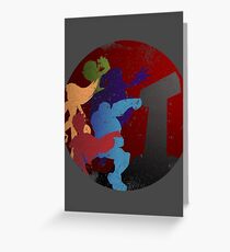 Titans Greeting Card