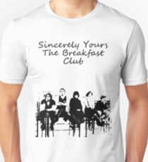 Breakfast club low words Slim Fit T-Shirt
