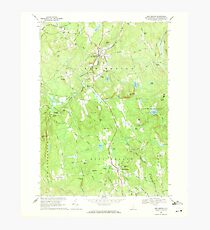 USGS TOPO Map New Hampshire NH New Boston 329708 1968 24000 Photographic Print