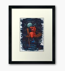 Waiting For The (Star)ship To Come In Framed Print