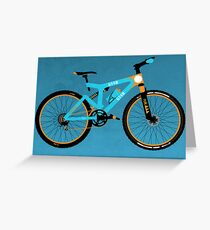 Mountain Bike Greeting Card