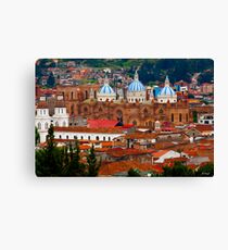 Cuenca Overlook-Cuenca, Ecuador Canvas Print