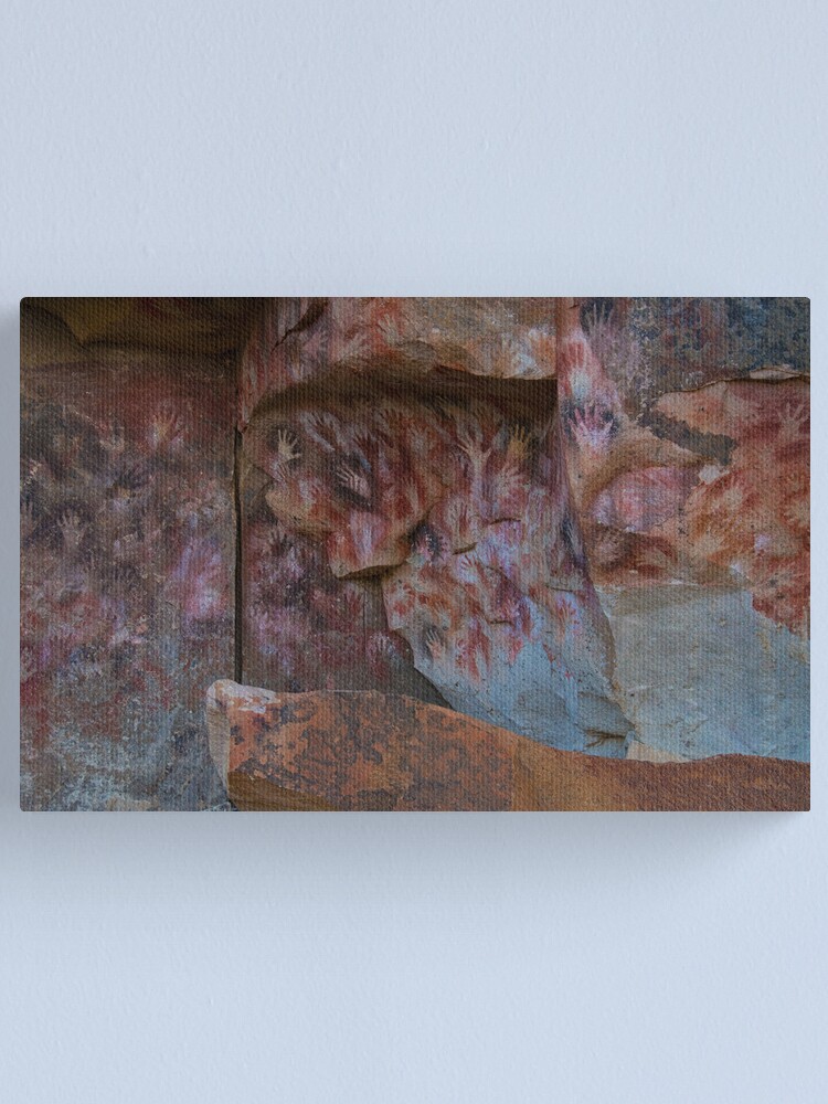 Alternate view of cueva de las manos (cave of hands) Canvas Print