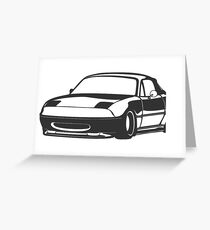 Miata Greeting Card