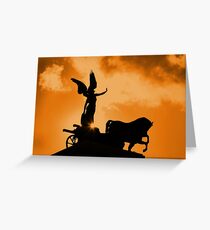 Chariot Of Fire Greeting Card