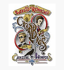 The World Renowned Cabal Bros Carnival of Wonders Photographic Print