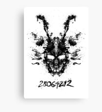 Imaginary Inkblot- Donnie Darko Shirt Canvas Print