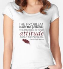 The Problem Women's Fitted Scoop T-Shirt