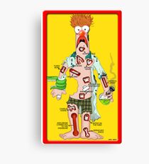Beaker Operation Canvas Print