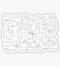 Algebra Math Sheet 2 Sticker