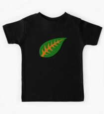 Cartoon leaf Kids Tee