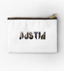City of Austin Zipper Pouch