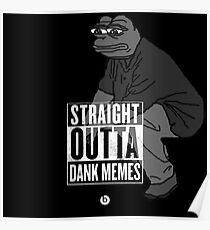 Dank Memes ( PEPE ) Poster
