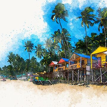 Goa | Beach huts – anujarusiya