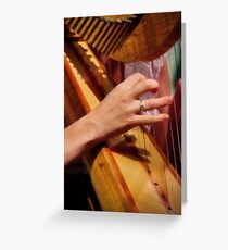 "Celtic Strings" Greeting Card