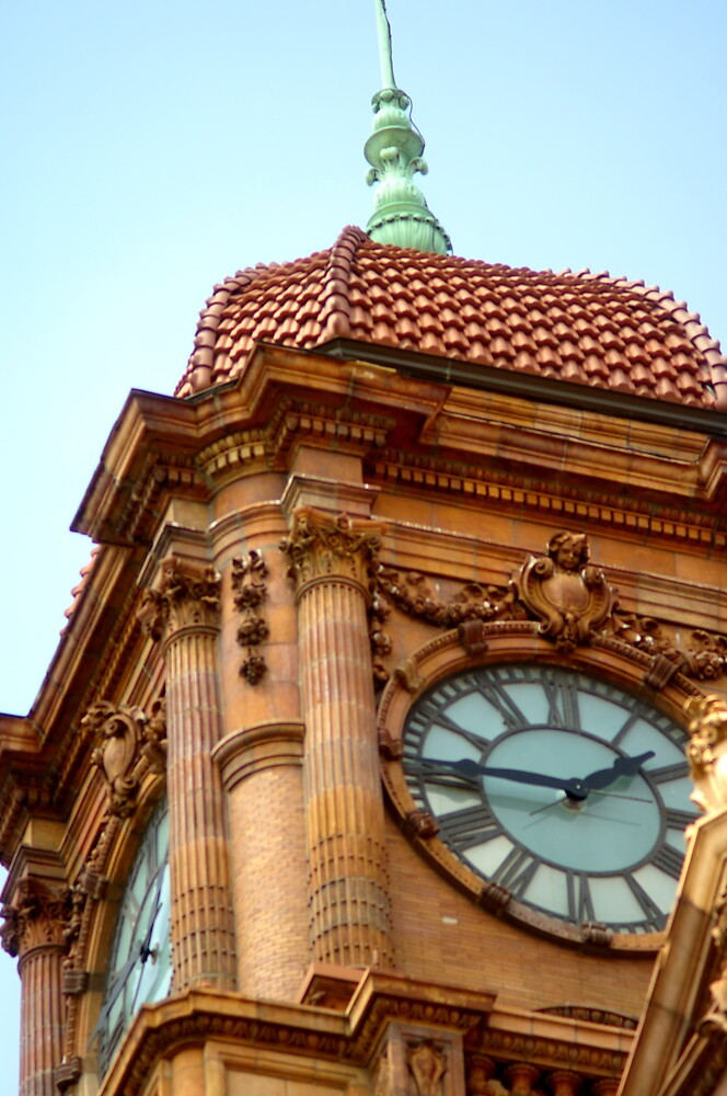 "Main St Station Clock Tower, Richmond VA" by Arteffecting Redbubble
