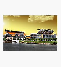 Heinz Field is Golden Photographic Print