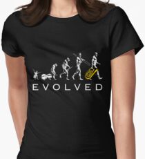 Tuba Evolution Women's Fitted T-Shirt