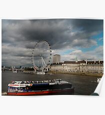 London Eye, London Poster