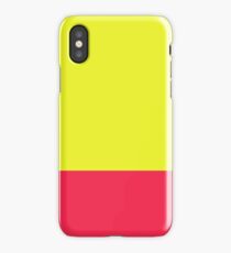 YELLOW AND PINK iPhone Case/Skin