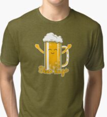 Beer Hugs Tri-blend T-Shirt