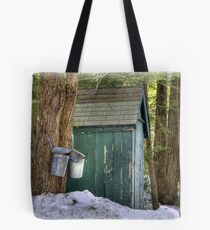 Two Taps and an Outhouse Tote Bag