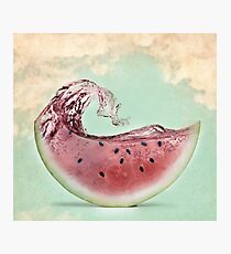 Watermelon Photographic Print
