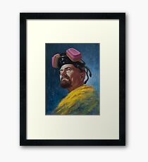 Walter White - Heisenberg Framed Print