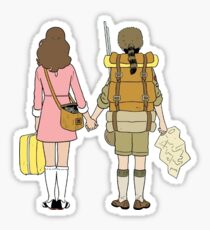 Moonrise Kingdom - Suzy & Sam Sticker