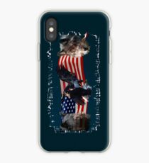 Eagles, Bear, Wolf, American Flag US Patriotic iPhone Case