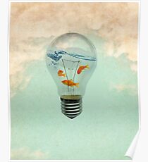 ideas and goldfish Poster