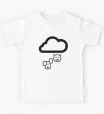 Forecast Cats & Dogs Pictogram Kids Tee