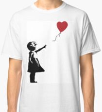 Banksy - Girl With Balloon Classic T-Shirt