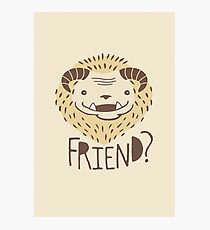 Friendly Beast Fotodruck