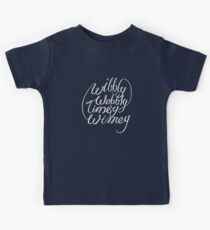 wibbly wobbly timey wimey Kids Tee