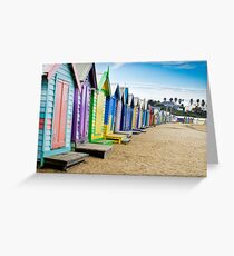 Location, Location, Location - Brighton Beach Boxes - Australia Greeting Card