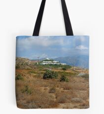 Church near Kardamaina Tote Bag