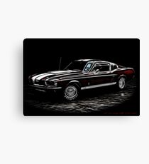 Lienzo 1967 Ford Mustang Shelby 350 Fastback