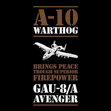 Artwork thumbnail, A-10 Warthog GAU-8/A AVENGER by creativewear