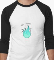You're Flammable! Men's Baseball ¾ T-Shirt