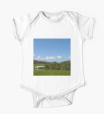 Farm shed on rural property One Piece - Short Sleeve