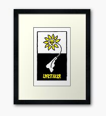 Lifetaker Graphic Poster Framed Print